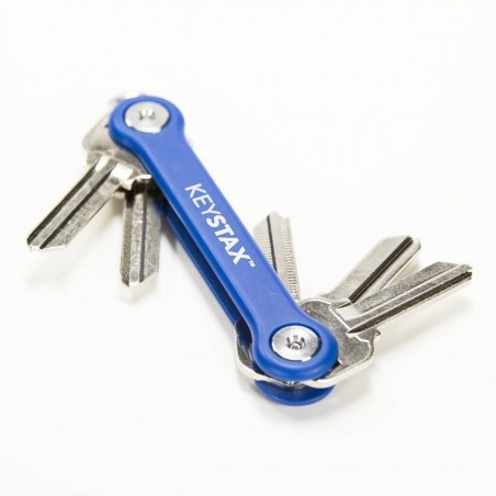 KeyStax Porte-CLé 8 clés max - Bleu