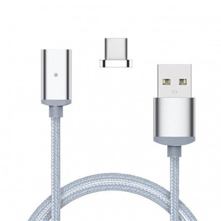Chargeur USB Magnétique Cordon Sync Data Cable Type-C USB Pour Samsung S8 Huawei P10 mate 9 honor 8
