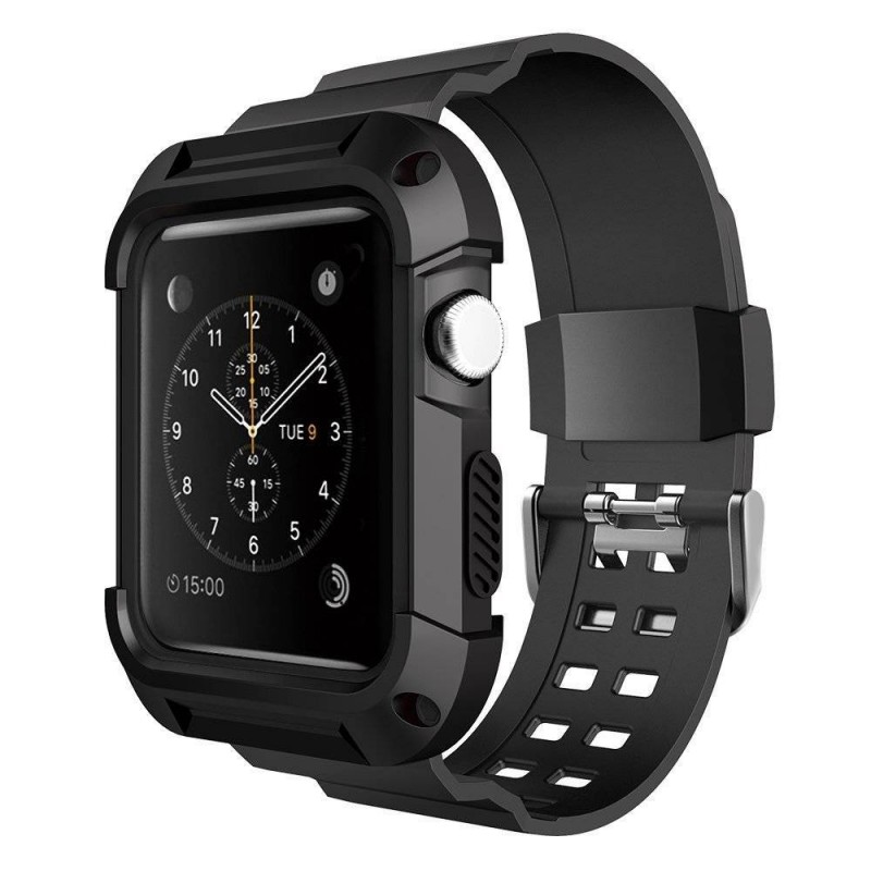 protection solide für Apple Watch 42mm - Schwarz