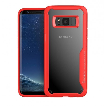 Galaxy S8/S8 plus - Coque souple Ipaky en TPU/PC antichoc Galaxy S8/S8 plus - Coque souple Ipaky en TPU/PC antichoc