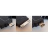 Câble USB rétractable 3sur1 pour ipad iphone Samsung